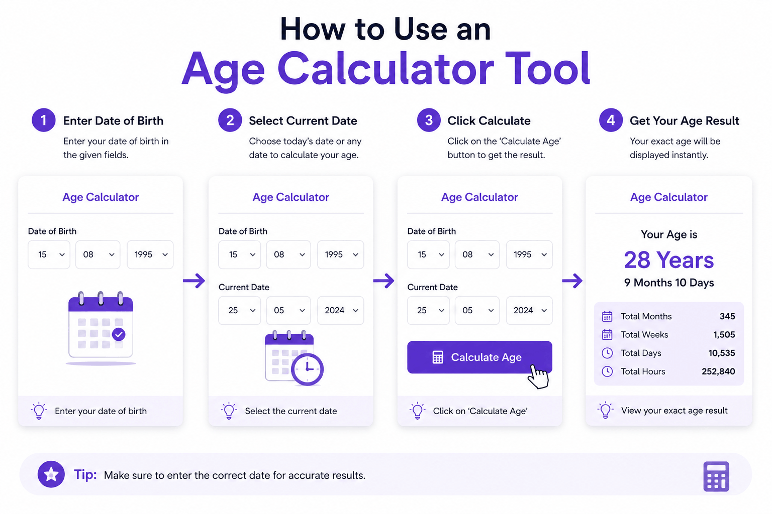 Age Calculator Free Online